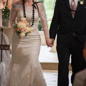 Oleg Cassini wedding dress